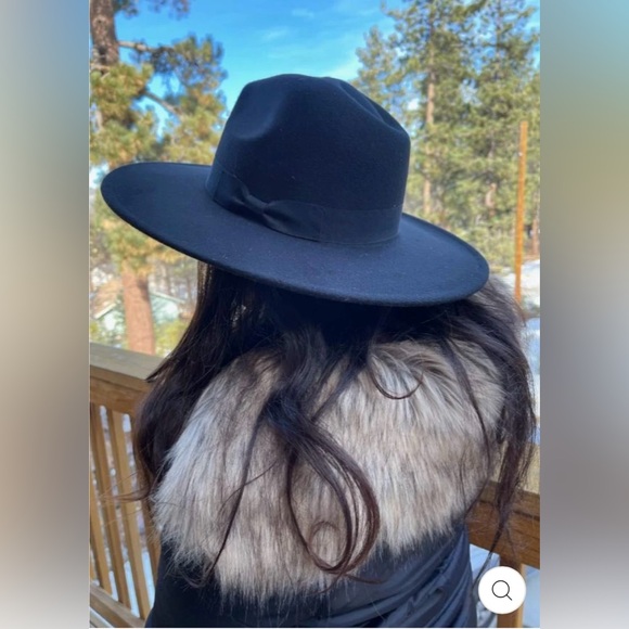 Temecula Felt Fedora Hat - Black - Picture 5 of 5